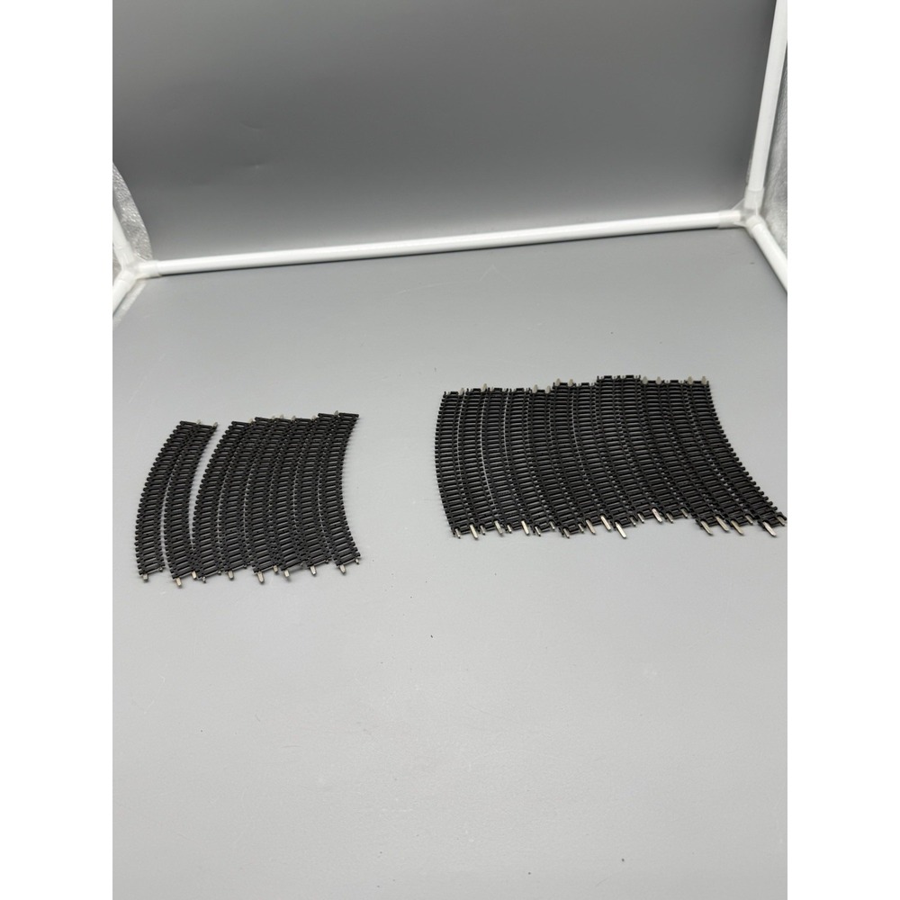 Bachmann Atlas N Scale 5 3/4" Curved Track Lot 20 Pc 8 Bachmann 12 Atlas
